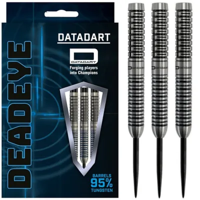 Produktbild von Datadart | Deadeye | Steeldarts | 95% Tungsten | 24 g | Schwarz‑Blau | Dartpfeile Set