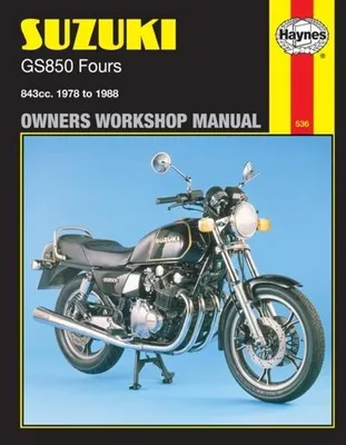 Produktbild von Suzuki GS850 Fours (78 - 88) Haynes Repair Manual