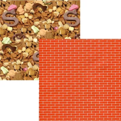 Productafbeelding van Assortiment 6 Sinterklaaspapier Cadeaupapier Inpakpapier - 200 x 70 cm - 6 rollen