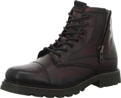 Zdjęcie produktu dla Buty za kostkę dla mężczyzn w kolorze czerwonym