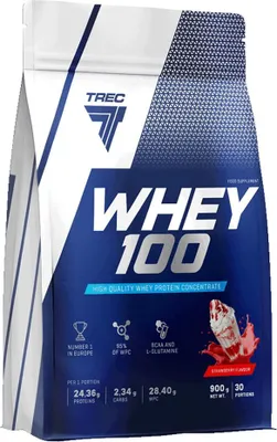 Produktbild von Trec Nutrition Whey 100 - 900 g Beutel Vanilla