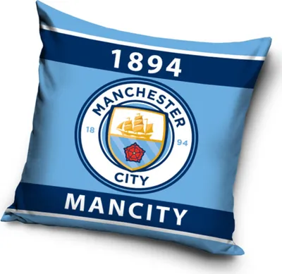 Produktbild von Fußball-Kissenbezug Manchester City 1894