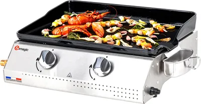 Image de Plancha à gaz VERA 200 2 brûleurs 5,3kW