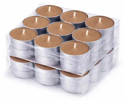 Image de Bougies chauffe-plat parfumées - Parfum « Gâteau » - Lot de 36