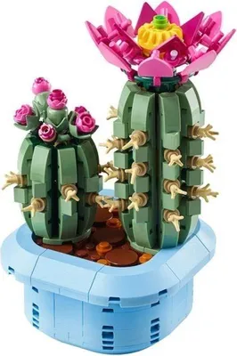Produktbild von LEGO Botanicals Kaktus, Kunstpflanze, Bauset, Zimmer Dekoration, 9+ Jahre