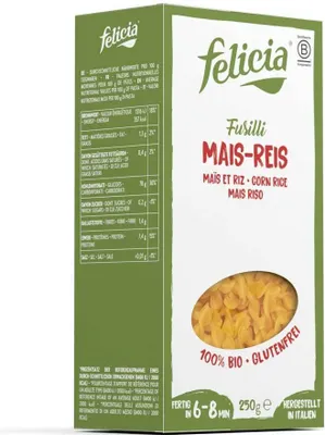 Produktbild von Felicia Mais-Reis Fusilli  250g