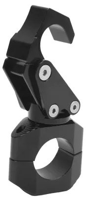 Zdjęcie produktu dla Uniwersalny hak do kasku motocyklowego z aluminiowego stopu, 28 mm, akcesoria motocyklowe