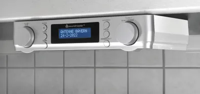 Produktbild von soundmaster UR2022SI Unterbauradio silber