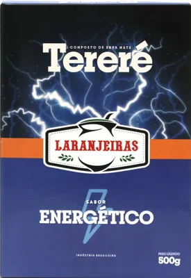Imagen del producto de Yerba Mate Laranjeiras Energética con Guaraná, 500g (0,5kg) - Producto de Brasil