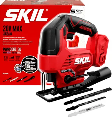 Image de Skil 20V 3421 CA Scie sauteuse sans fil (sans compartiment pour batterie)