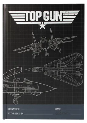Produktbild von Top Gun – Notizbuch A5 Premium