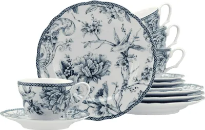 Obrázok produktu pre CreaTable, 24764, Adelaide Blue, 12-dielna kávová súprava, porcelán