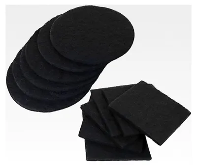 Produktbild von 12 Stück Aktivkohlefilter Pads für Küchenmülleimer und Kompostbehälter zur Geruchsneutralisierung