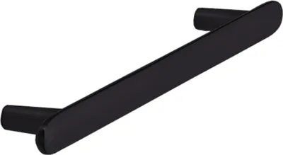 Produktbild von Möbelgriff 10x schwarz matt 141 x 31 mm Zinkdruckguss