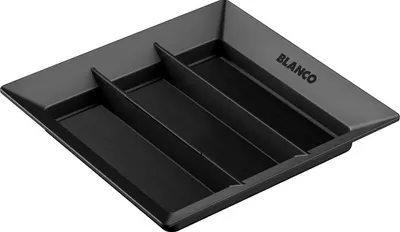 Produktbild von BLANCO 231974, Abtropfer, Einschub, Waschbecken, Besteck, Schwarz