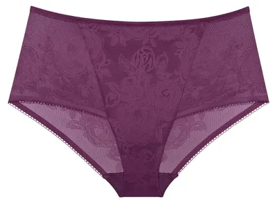 Produktbild von Triumph Wild Rose Sensation, Unterhosen, Hochgeschnittener Slip, Erwachsener, Weiblich, Violett, Highwaist fit