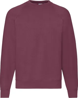Produktbild von Herren-Sweatshirt - FOL RAGLAN SWEAT - burgundy - Größe S