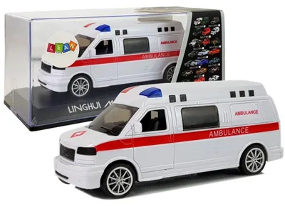 Immagine prodotto di Ambulans Karetka Pogotowia z Napędem Dźwięk Syrena Światła