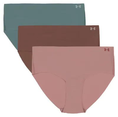 Produktbild von Under Armour Damen-Slips im 3er-Pack – Unsichtbare, enganliegende Slips aus Pure Stretch, nahtlos