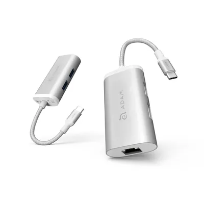 Obrázok produktu pre Adam Elements CASA Hub eC301- multiportov rozboova 3 v 1 USB 3.1 typu C (USB-C) - strieborn