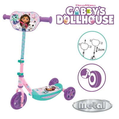 Produktbild von Smoby Gabby's Dollhouse Roller. 3Räder