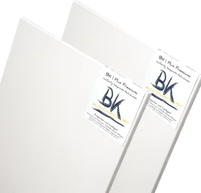 Produktbild von 2 B.K. PLUS  Leinwände | 80x100 cm | auf Keilrahmen, 100% Baumwolle