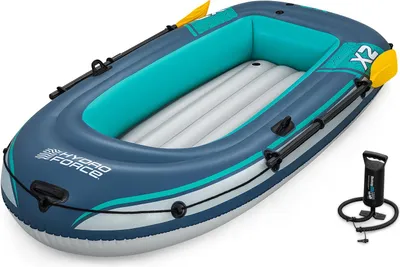 Produktbild von Bestway® Hydro Force® Schlauchboot-Set Trek™ X2 232 x 118 x 37 cm