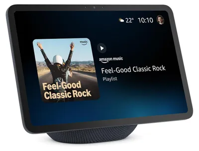 Produktbild von Amazon Echo Show 11, Amazon Alexa, Rechteck, Grau, Glacier White, Englisch, Spanisch, 27,9 cm (11")