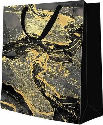 Produktbild von Marmor-Geburtstagsgeschenktüte 26x13x33cm