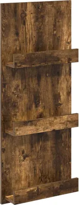 Produktbild von vidaXL Magazinregal Geräucherte Eiche 43 x 11 x 102 cm Holzwerkstoff