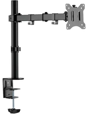 Zdjęcie produktu dla Digitus Uchwyt do pojedynczego monitora, 32", 8 kg, Zacisk, 8 kg, 38,1 cm (15"), 81,3 cm (32"), 100 x 100 mm, Czarny