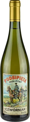 Obrázok produktu pre Podbipieta Czworniak Honey (štvrtka) 0,75 L | Medovina medové víno, mét | 750 ml | 11% alkoholu | Ami Honey | Darček | 18+