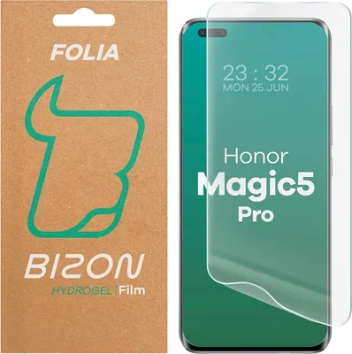 Produktbild von Hydrogel Folie für den Bildschirm für Honor Magic5 Pro, Bizon Glass Hydrogel Front, 1 Stück