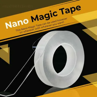 Produktbild von 5m Nano Tape Oboustranná lepicí páska Odstranitelný gel Bezslídná lepicí páska