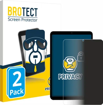 Produktbild von 2x BROTECT Sichtschutzfolie für Alldocube iPlay 60 Mini Pro Anti-Spy Privacy Sichtschutz Blickschutz Folie Blaulicht-Schutz