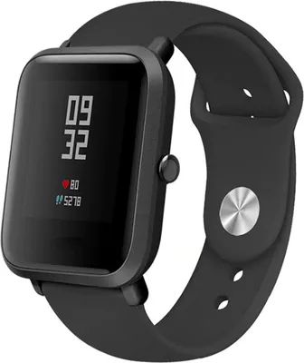 Produktbild von Strap-it Xiaomi Amazfit Bip Sportarmband (Schwarz)