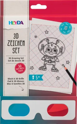 Immagine prodotto di set da disegno 3D | 150×210 mm 90 g/m²