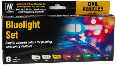 Produktbild von Vallejo Modellierfarben, Set mit 8 Farben