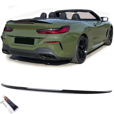 Produktbild von Heckspoiler Spoilerlippe Edition Schwarz Glanz für BMW 8er G14 F91 Cabrio 2018-