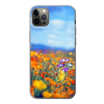Produktbild von MuchoWow® Handyhülle Schutzhülle Hülle für iPhone 13 Pro Max Kosmos - Farben - Frühling Silikon Softcase Handy Hülle - Mobiltelefon