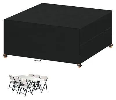 Produktbild von Wasserdichte Gartenmöbelabdeckungen aus 420D Oxford 160x130x90cm