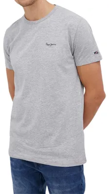 Immagine prodotto di Pepe Jeans - T-shirt da uomo, scollo rotondo, vestibilità slim NA226 (S) (grigio)