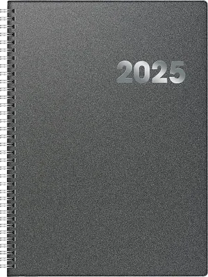 Produktbild von 2025 Brunnen Buchkalender A4 sw 1S/1T