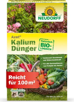 Produktbild von Neudorff  - Azet KaliumDünger 2 kg für 100m² - mehr Aroma & bessere Ernte