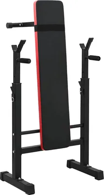 Immagine prodotto di Panca pesi VidaXL nera 126,5 x 67 x 111 cm