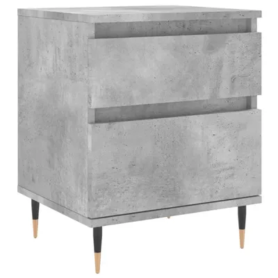 Produktbild von Nachttisch Betongrau 40x35x50 cm Holzwerkstoff