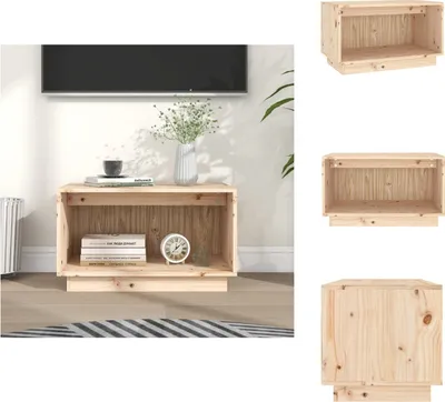 Produktbild von vidaXL TV-Schrank 60x35x35 cm Massivholz Kiefer -  TV-Möbel