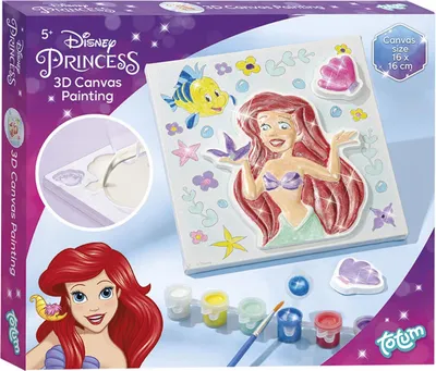 Image de Set créatif "Peinture 3D Disney Princess