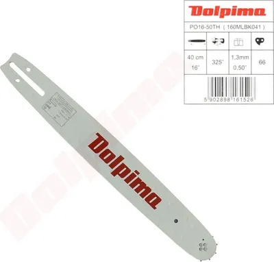 Image de Guide-chaîne Dolpima 325 1,3Mm 40Cm/16 ( 160Mlbk041 )