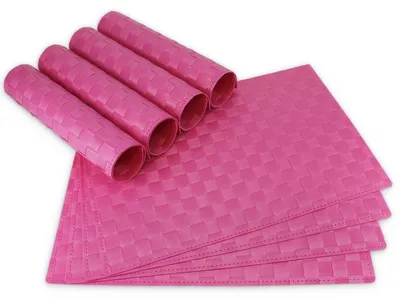 Produktbild von Tischsets MODERN 8er Set Pink als Tischuntersetzer